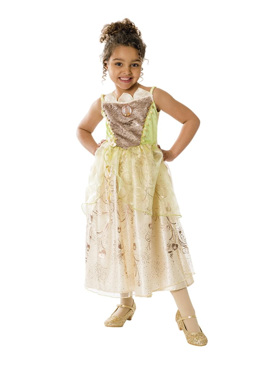 Fato de Tiana Deluxe Ultimate Princess - A Princesa e o Sapo
