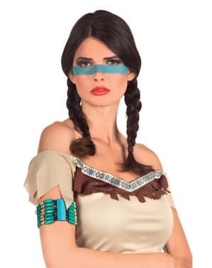 Bracelet indien bleu adulte