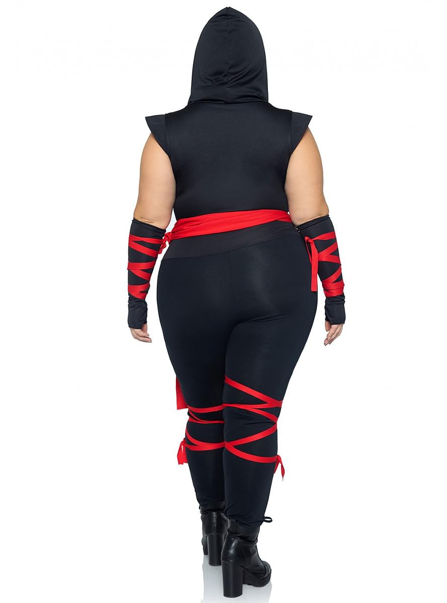 Costum ninja sexy pentru femei dimensiuni mari