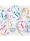 Folijska balon (46 cm) roza prvo rojstnodnevno - Pink Dots 1st Birthday