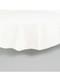 1 White Round Table Cover - Basic Colours Line