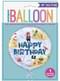 Happy Birthday Foil Balloon (46 cm) - Ahoy Pirate