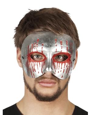 Masker Setengah Berdarah Perak untuk Orang Dewasa