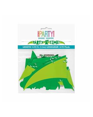 Dinosaurier Geburtstags-Girlande - Blue & Green Dinosaur