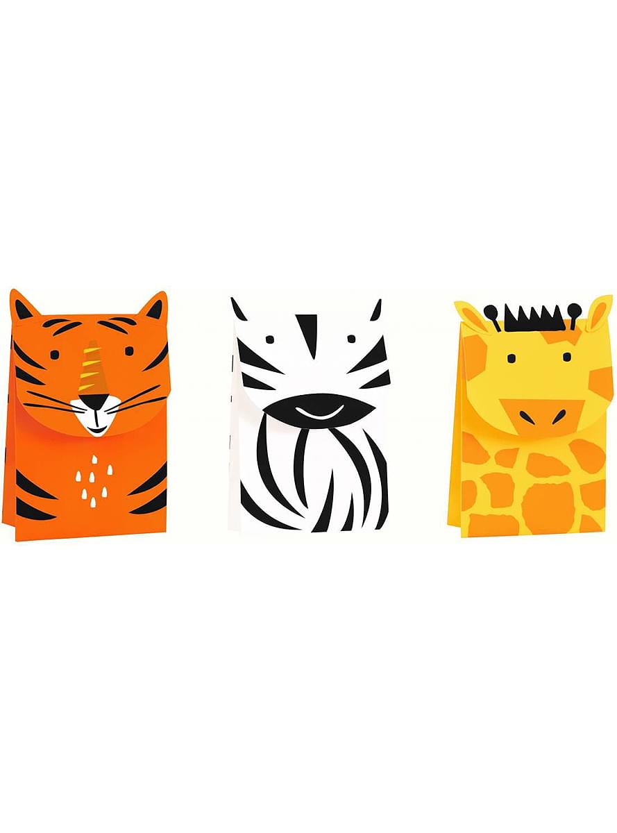 3 torbe za živalsko zabavo - živalski safari