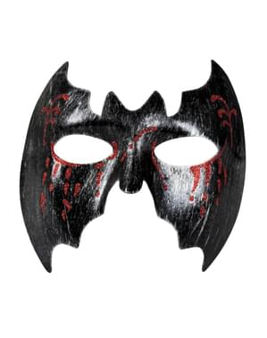 Adult's Bloody Bat Half Mask
