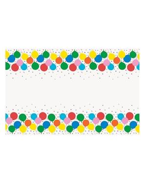 Geburtstagsluftballons Tischdecke - Colorful Balloons