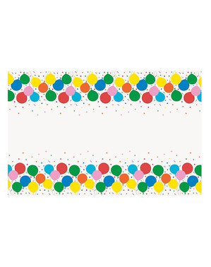 Syntymäpäiväilmapallo pöytäliina - Clolorful Balloons