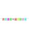 Guirnalda globos multicolor - Colorful Balloons Pennant