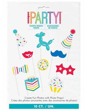10 accessoires anniversaire pour photo Booth