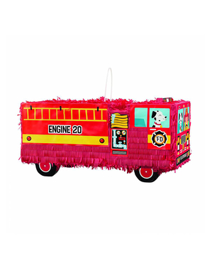 Piñata hasičské auto