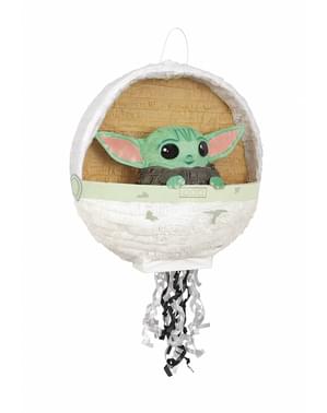3D Mandalorialainen vauva Yoda Piñata - Star Wars