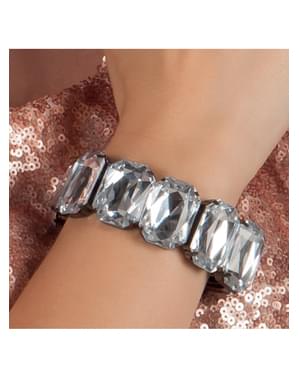 Pulsera de diamantes preciosos para mujer