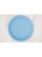 8 Sky Blue Plates (23 cm) - Basic Colours Line
