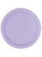 8 assiettes lila (23 cm) - Gamme couleur unie