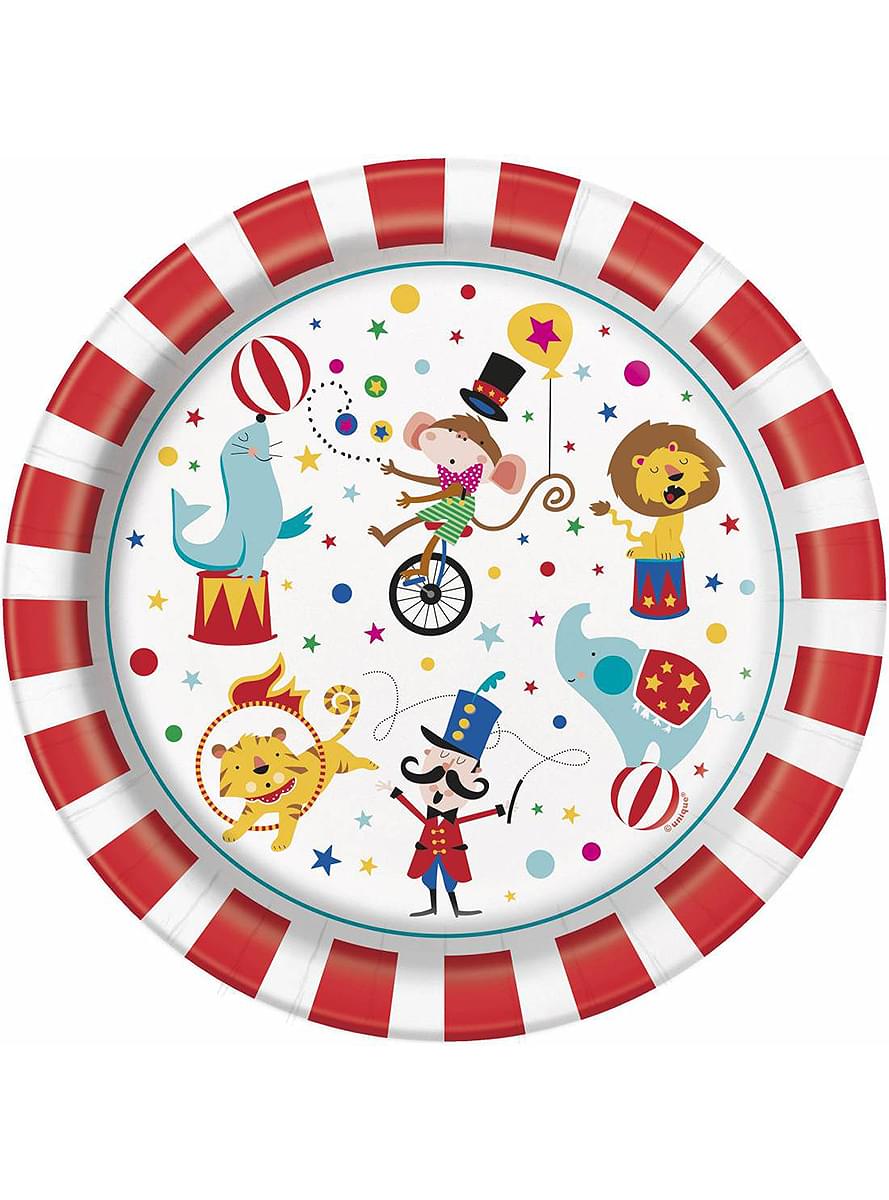 8 tanjura (23 cm) - Circus Carnival
