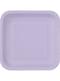 14 pratos quadrados lilás (23 cm) - Linha Cores Básicas