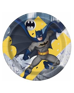 8 Batman -lautasta (23 cm)