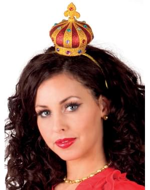 Couronne reine de cœur femme