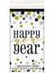 Mantel de plástico de New Year de 54x84 cm