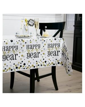 Nappe en plastique New Year de 54x84 cm