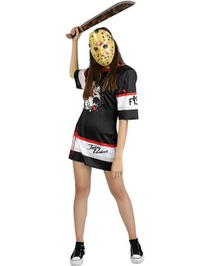 Friday the 13th Jason Hockey Costume for Women Plus Size