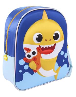Mochila de Baby Shark 3D para meninos