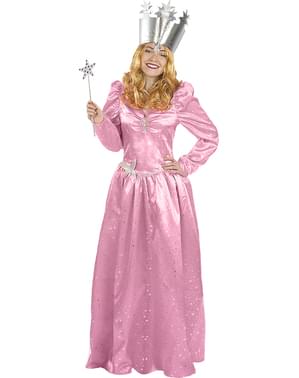 Fato de Glinda Bruxa Boa tamanho grande - O Feiticeiro de Oz