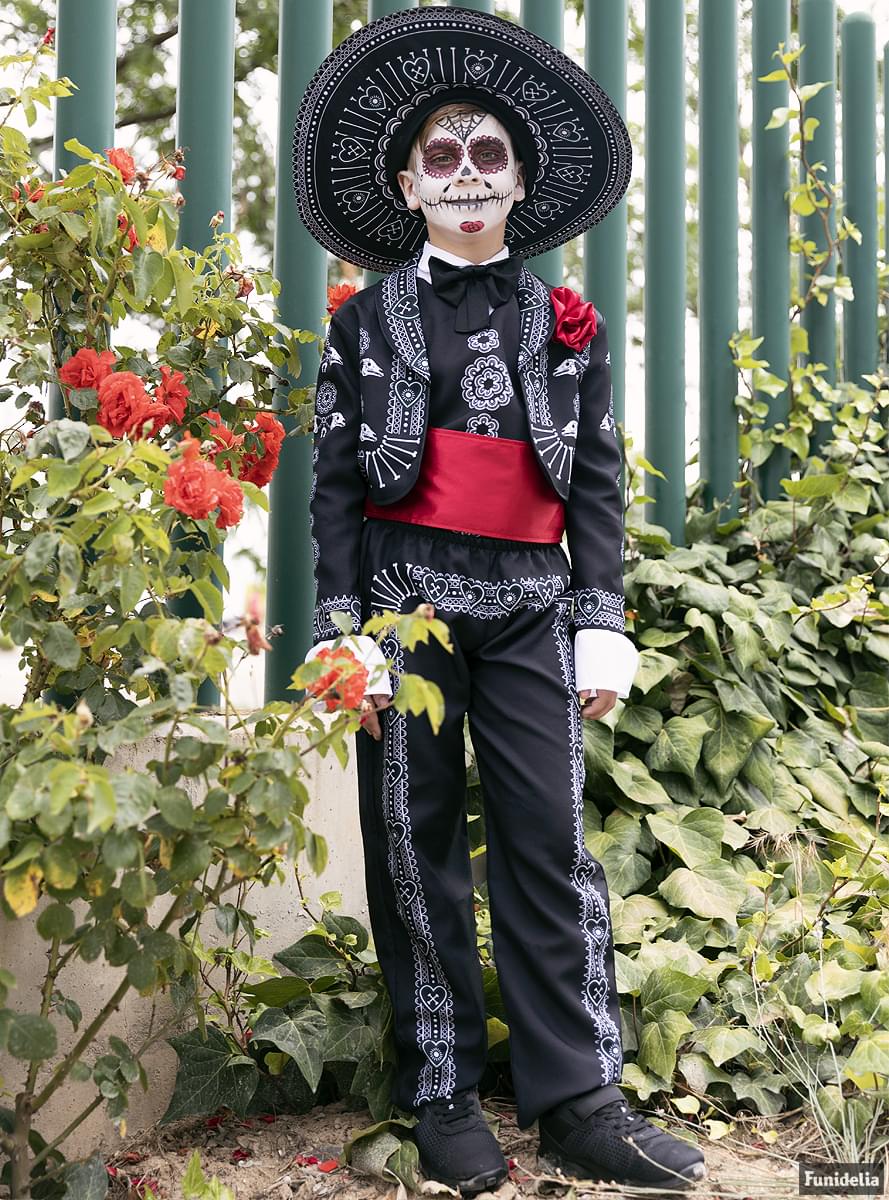 Day of the Dead kostyme til gutter