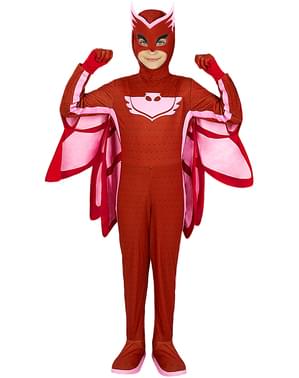 Costume di Gufetta PJ Masks deluxe per bambina