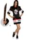 Jason Friday the 13th Hockey Costume fyrir konur með Machete Plus Stærð