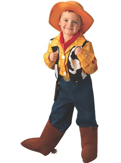 Woody fra Toy Story deluxe kostume til børn