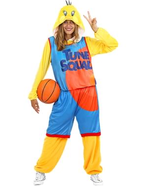 Tweety Space Jam Kostume til Voksne - Looney Tunes