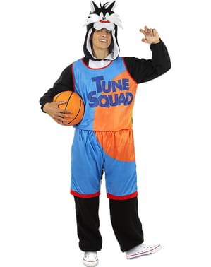 Silvestre Space Jam kostüüm täiskasvanutele - Looney Tunes