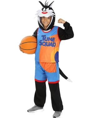 Silvestre Space Jam kostume fyrir börn - Looney Tunes