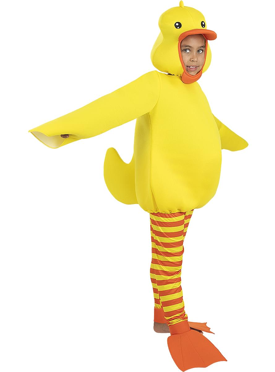 Fato de pato de borracha para meninos