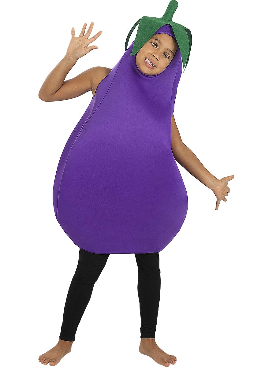 Eggplant Costume for Kids. Express delivery Funidelia