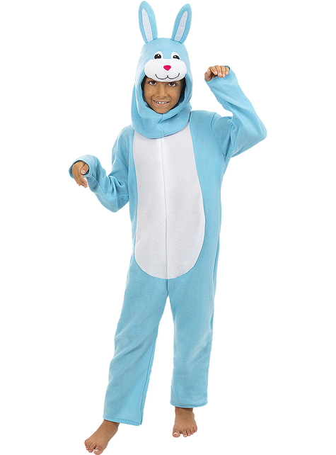 Costume da Coniglio blu per bambini. I più divertenti