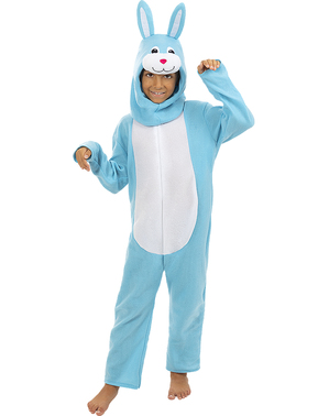Disfraz de Conejo azul para niños