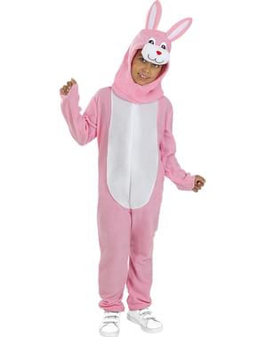 Детски костюм на розово зайче
