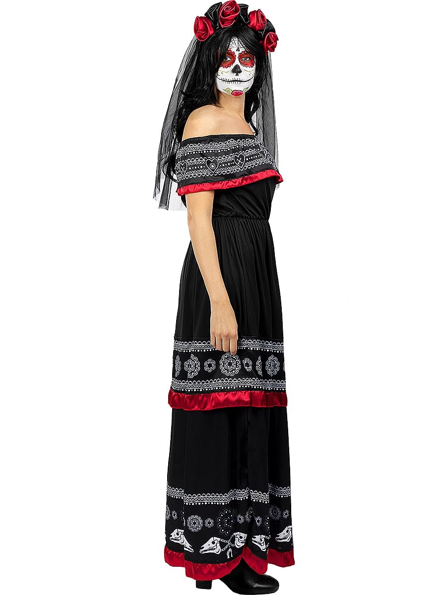 Costum Dia de los Muertos pentru femei