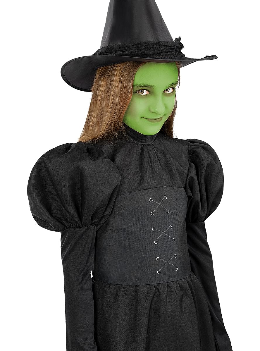 Fato de Bruxa Má do Oeste para menina - O Feiticeiro de Oz