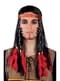Perruque indien plumes et bandeau adulte