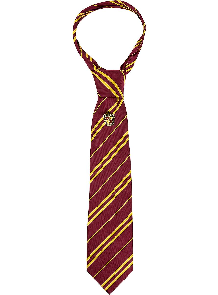 Harry Potter Gryffindor Krawatte - Offizielle Hogwarts Krawatte In Granatrot