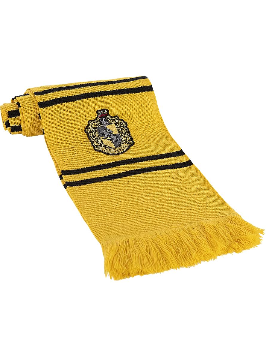 Harry Potter Hufflepuff Scarf (Official Replica). 24hr Delivery | Funidelia