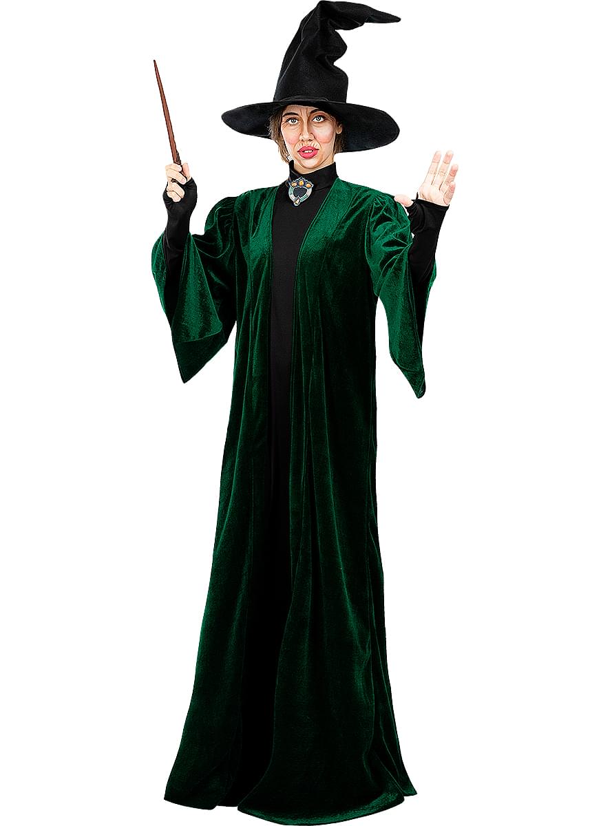 Fato de Professora McGonagall - Harry Potter