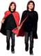 Boy's Reversible Red/Black Cape