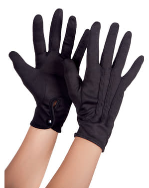 Adult's Basic Black Gloves