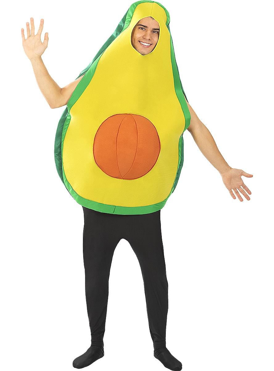 Avocadokostuum voor volwassenen