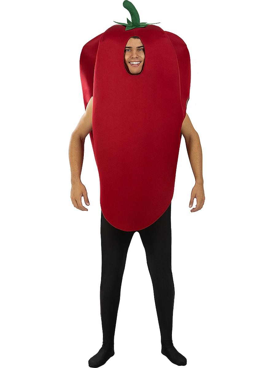 Disfraz de Pimiento Rojo para adulto